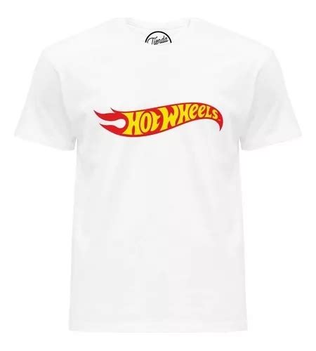 Playera Hot Wheels Logo Autom Viles De Juguete T Shirt Env O Gratis