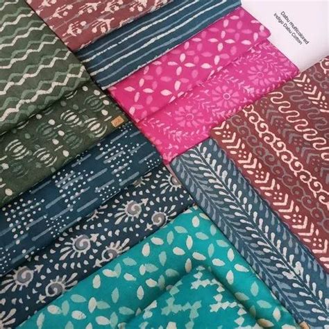 Cotton Printed Fabrics Dabu Handblock Multiple At Rs 90 Meter In Jaipur