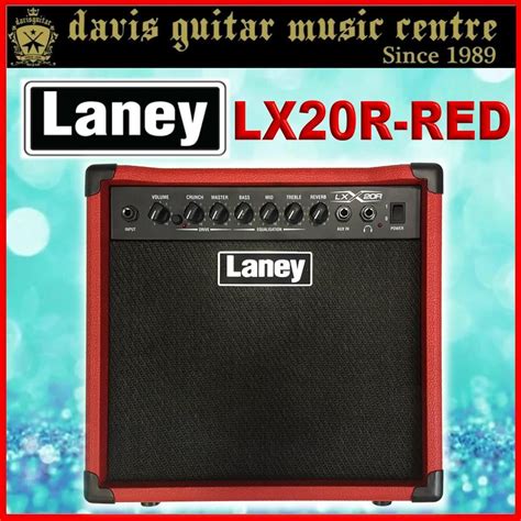 Laney Amp LX20R Red for electric Guitar, Hobbies & Toys, Music & Media ...