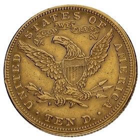 Moneda Estados Unidos Dollars Coronet Head Oro G Andorrano