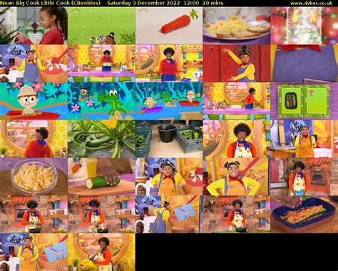 Cbeebies Big Cook Little Cook Games