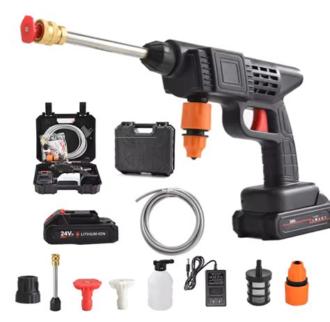 Мойка высокого давления Voltronic YT-435 аккумулятор, шланг, емкость ...