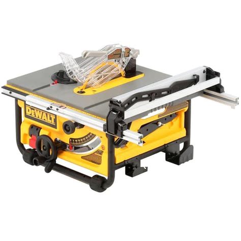 DEWALT 15 Corded 10 In Compact Job Site Table Saw With Site Pro