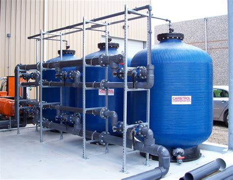 Activated Carbon Adsorber Filter Vessels For Water Purification