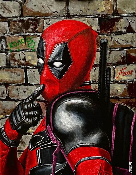 Deadpool Painting