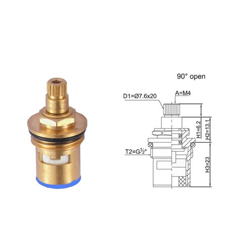 Кран-букса 1\2 керамика короткий шток(20 шлицов) (ID#946919506), цена ...