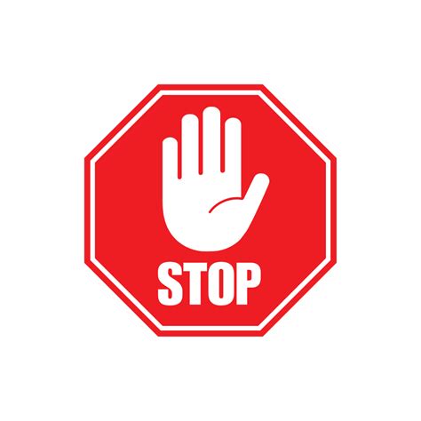 stop sign vector clipart png svg  edit