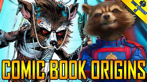 Rocket Raccoons Comic Book Origins Guardians Of The Galaxy Vol 3