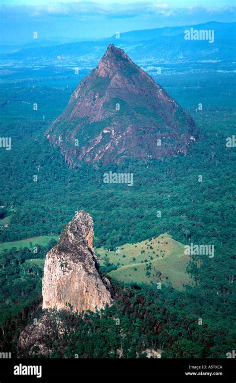 Glass House Mountains Stock Photo: 3717833 - Alamy