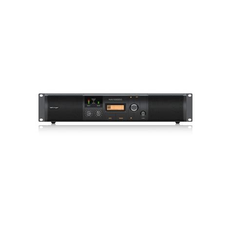 Behringer NX1000D Ultra-Lightweight 1000 Watt Class-D Power Amplifier ...