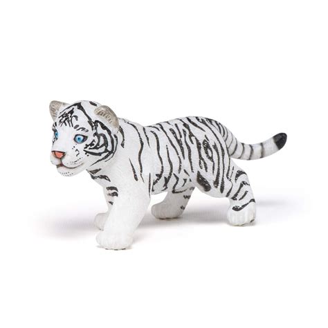 Papo White Tiger Cub – Animal Kingdoms Toy Store