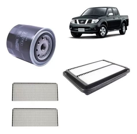 Kit Filtro Para Nissan Navara 2 5 2007 2013 Disel 3 Pzas Cuotas Sin