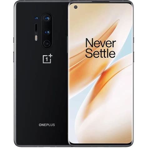 OnePlus 8 Pro 12Go Ram 256Go Rom 5G Smartphone Noir Cdiscount Téléphonie