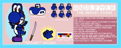 Pixilart Reference Sheet For My Yoshi Oc By Andlfyer