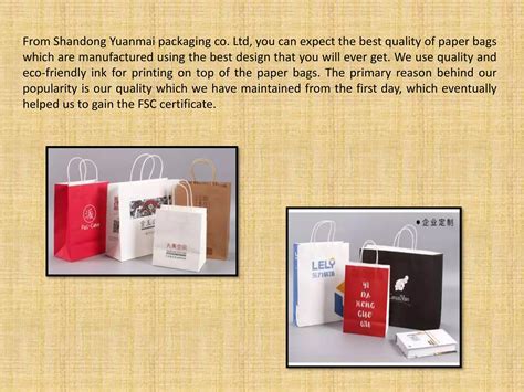 Eco friendly paper bags | PPT