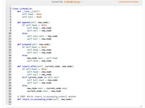 Solved Given Main Py And A Node Class In Node Py Complete Chegg