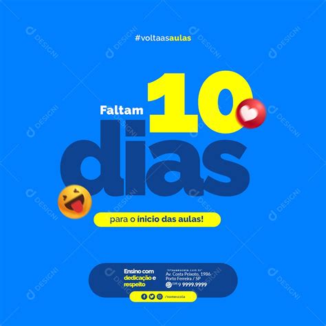 Quantos Dias Faltam Para Começar As Aulas - 7