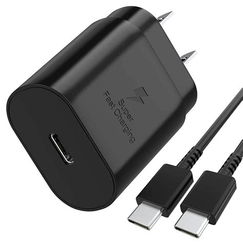 Usb C Super Fast Charging Pd 25w Original Wall Charger 3ft Usb C Cable