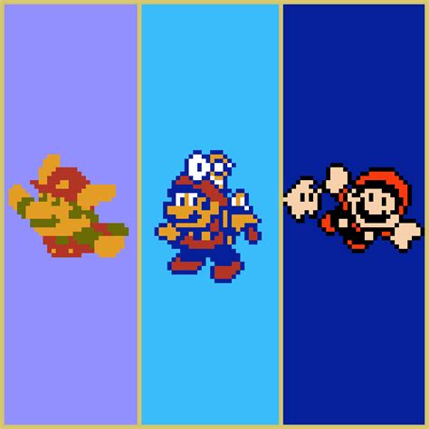 Mario 8 Bit Star