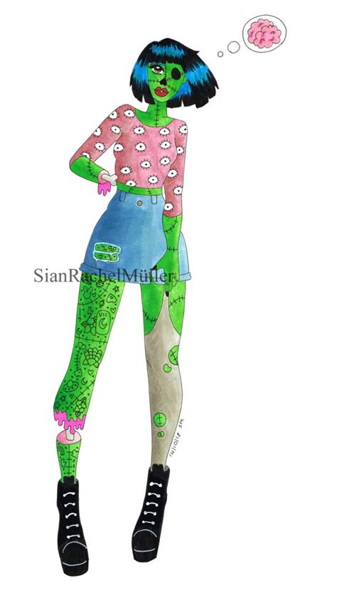 Thinking About By Zombie Pops On Deviantart