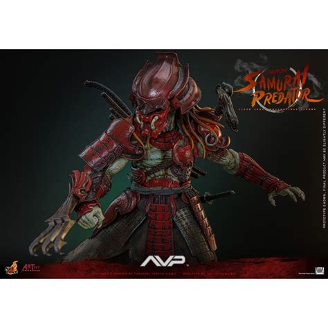 Akaoni Samurai Predator Hot Toys Ac Alien Vs Predator Figure
