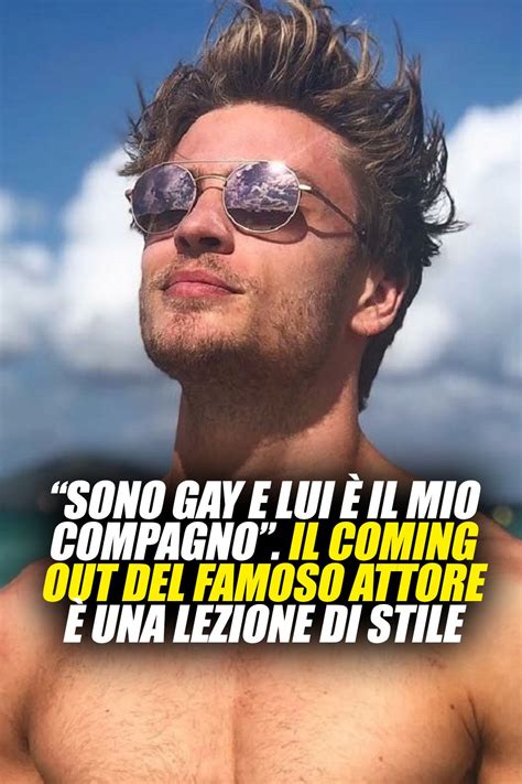 Sono gay e lui è il mio compagno Il coming out del famoso attore è una lezione di stile