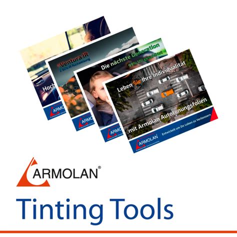 Armolan banner 1.2 m x 1.0 m 4-piece set