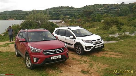 Honda Br V Vs Hyundai Creta Suv Comparison Shootout Page