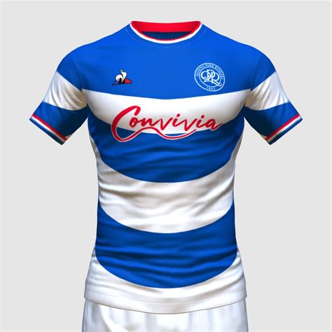 QPR X Le Coq Sportif Home Kit Concept FIFA 23 Kit Creator Showcase