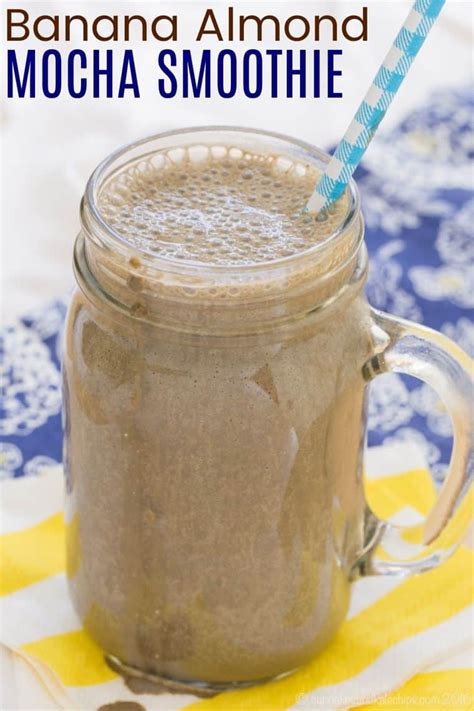 Banana Almond Mocha Smoothie Recipe Cupcakes And Kale Chips