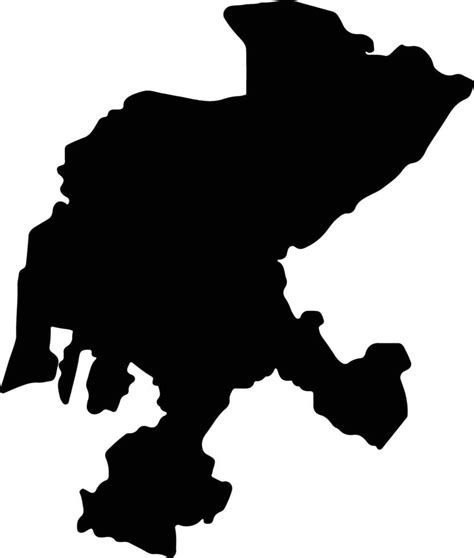 Zacatecas Mexico Silhouette Map 37801553 Vector Art At Vecteezy