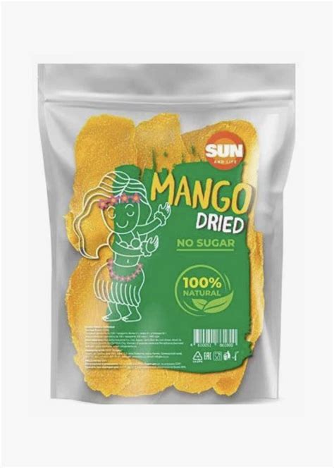 Манго Sun and Life Сушеное 500 гр. | отзывы