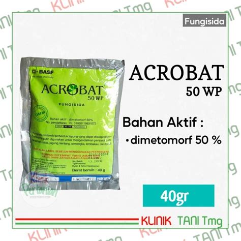 Jual Acrobat Wp Gr Fungisida Sistemik Berbahan Aktif Dimetomorf