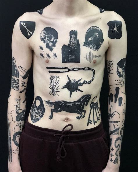 Pin De David Eppig Arts En Bodymarks Tatuajes En El Torso Tatuaje