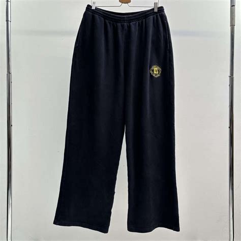 Balenciaga Soccer Logo Baggy Sweatpants Veblen