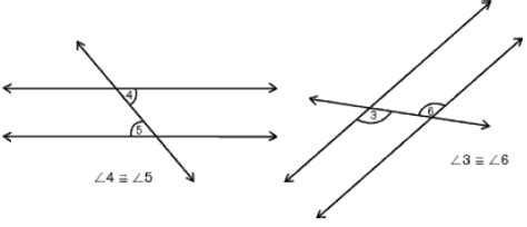 Corresponding Interior Angles Examples - Use the following diagram of ...