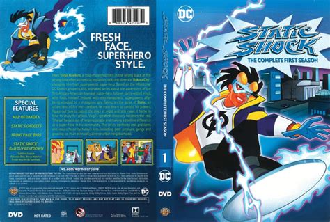 Static Shock Season 1 (2017) R1 DVD Cover - DVDcover.Com