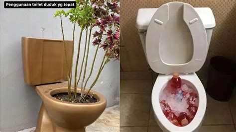 6 Potret Penggunaan Toilet Duduk Ini Nyeleneh Absurd Banget Hot Liputan6
