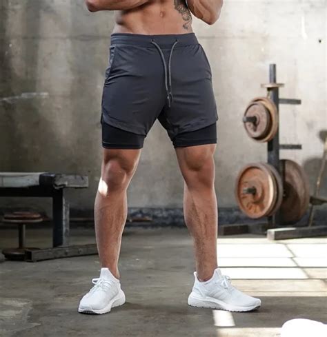 Athlete Running Men S Shorts Summer Man Gym Shorts Fitness