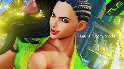 Laura Story Mode Street Fighter V Gameplay Youtube