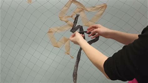 Коротка інструкція з плетення маскувальних сіток - YouTube