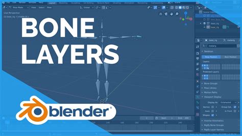 Bone Layers Blender 28 Fundamentals Blender Studio