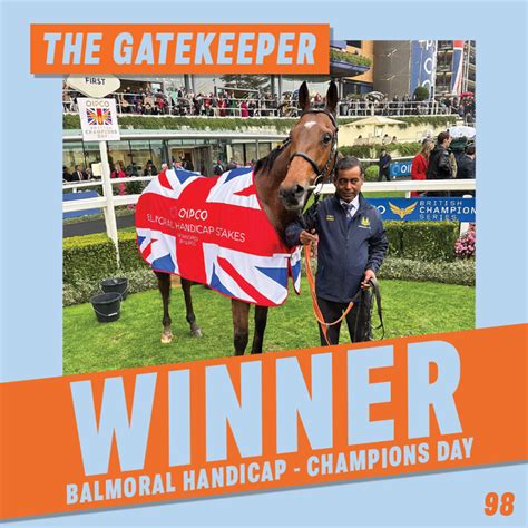 The Gatekeeper Wins On Champions Day Peter And Ross Doyle Bloodstock
