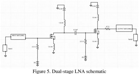 Figure 3 From Design Of Dual Stage Ku Band Low Noise Amplifier For