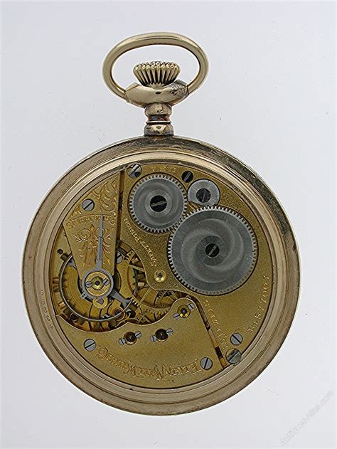 Antiques Atlas Elgin USA Gold Filled Open Face Pocket Watch 1900