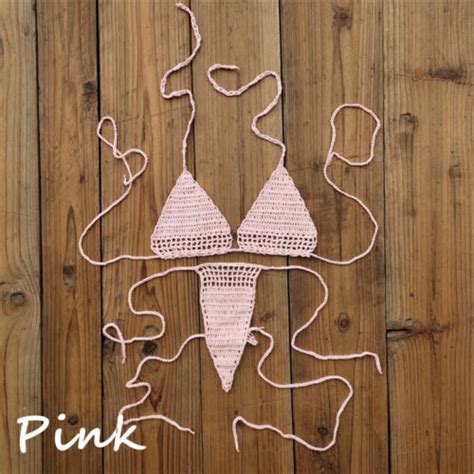 Celestial Bathing Beach Sexy Mini Bikini Set Top Thong Boho String Microkini EBay