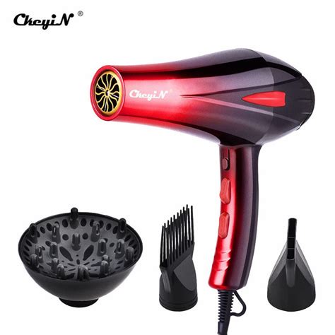 Jual PREORDER Professional Fast Electric Powerful Hair Dryer Hot Cold Wind Heat Settings Blow