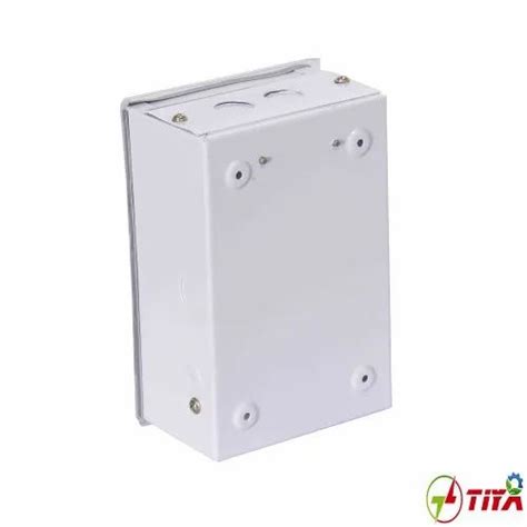 Tiya Mild Steel MS Metal MCB Box IP33 5 X 3 X 9 Inch At Rs 150 In