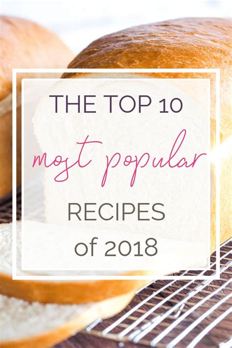 The 10 Most Popular Recipes of 2023 | Popular recipes, Most popular