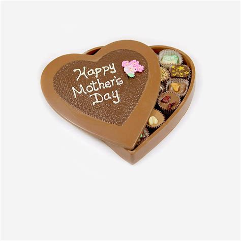 Mother’s Day Edible Heart Box W. Chocolates Premium Deluxe - Miami